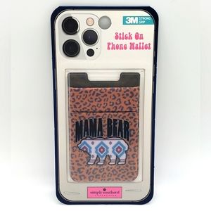 Simply Southern Stick On Phone Wallet MAMA